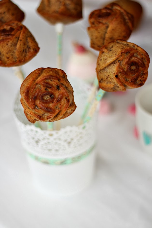 Rose Cake Pops ai cachi