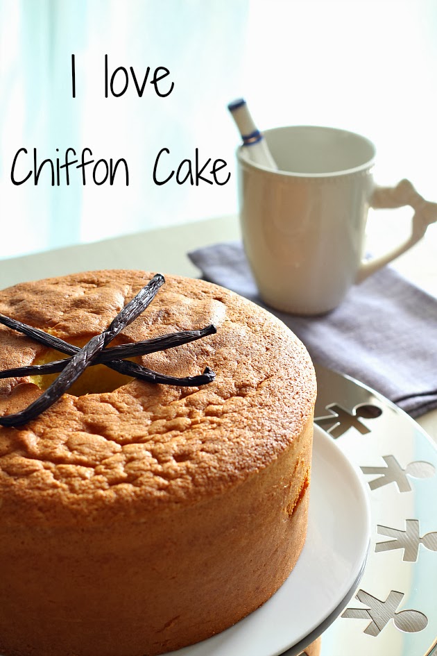 Chiffon cake - La ricetta di Un'americana in cucina - Ricetta originale e  facile