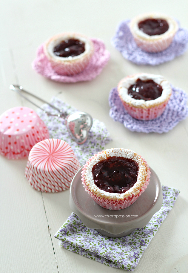 Viennese tartlets con marmellata