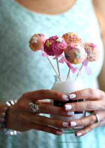 Cake pops per Giulia