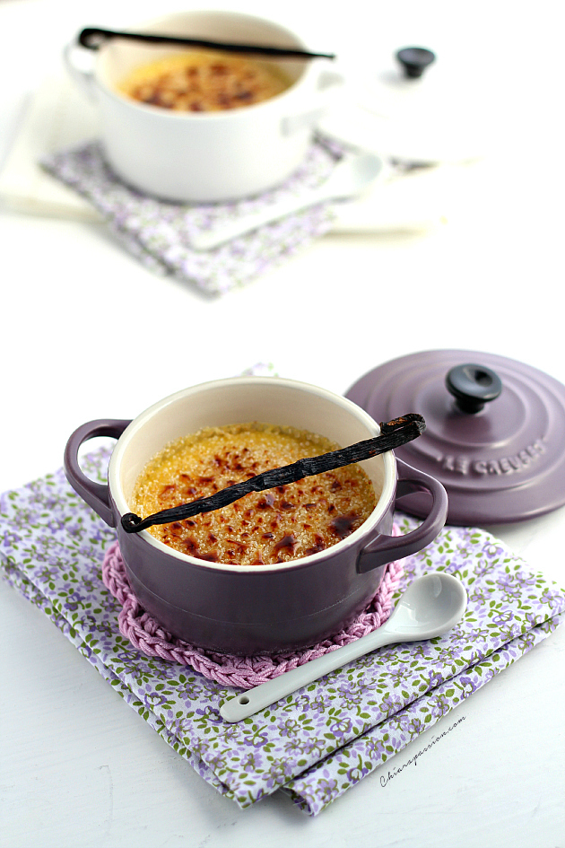 Crème brulée alla vaniglia