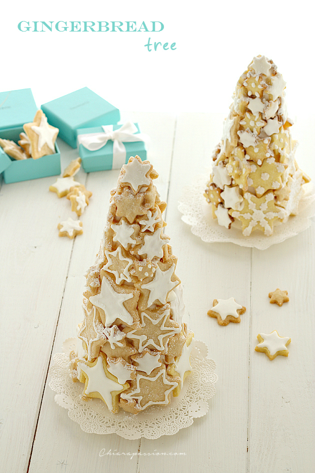 Albero Di Natale Fatto Con I Biscotti.Gingerbread Tree Albero Di Biscotti