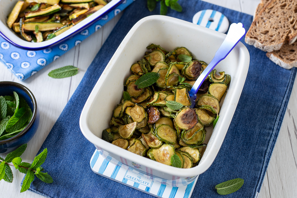 Zucchine alla scapece al forno: light e senza frittura
