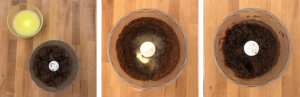 base biscotti al cioccolato cheesecake