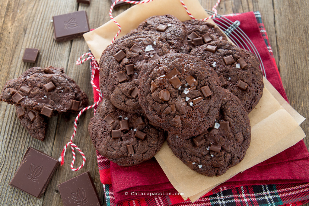Cookies al doppio cioccolato