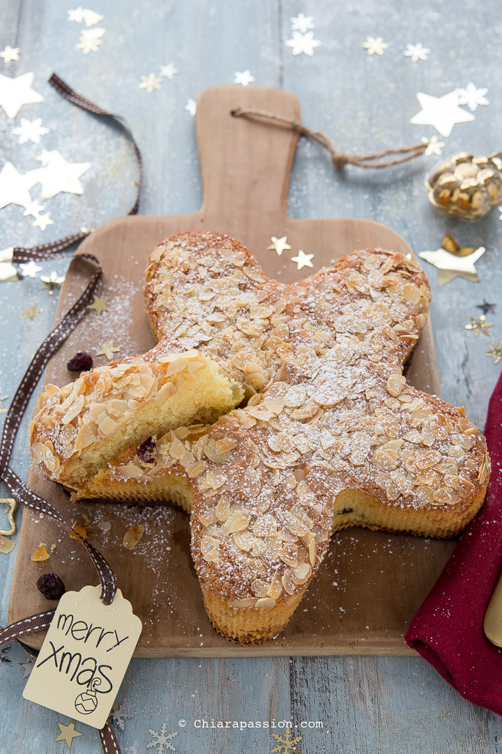 Dolce Di Natale A Forma Di Stella.Torta Stella Di Natale Ricetta Per Natale Con Le Mandorle