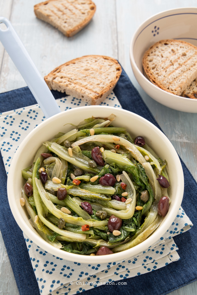 Insalata cotta  in padella