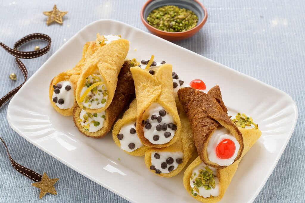 cannoli di pandoro