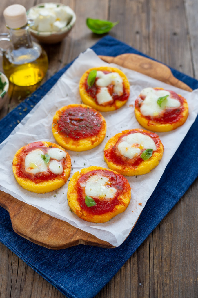 Pizzette di polenta
