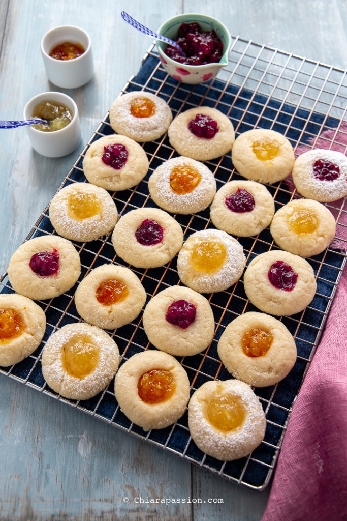 Biscotti morbidi alla marmellata