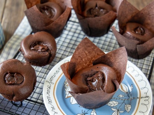 Muffin all'acqua e cioccolato: Super soffici, senza uova e senza