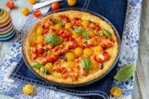 torta caprese salata