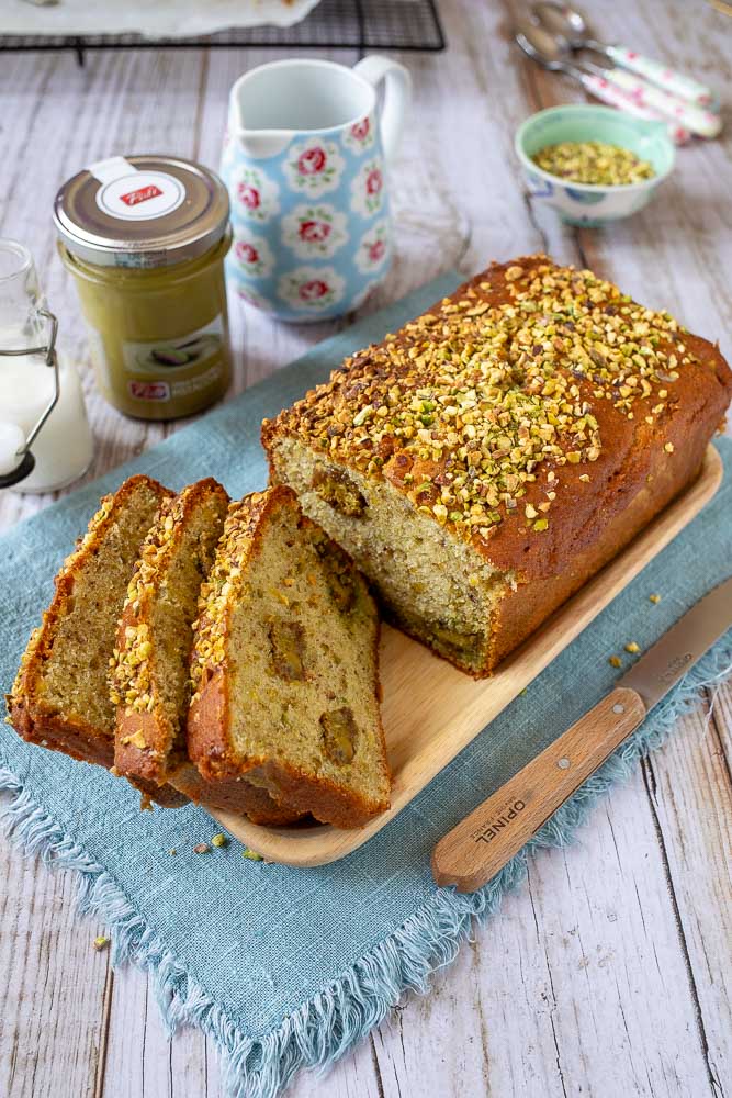 plumcake al pistacchio