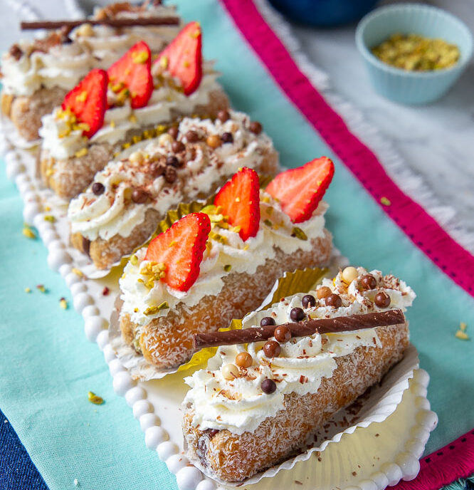savoiardi farciti nutella mascarpone e panna