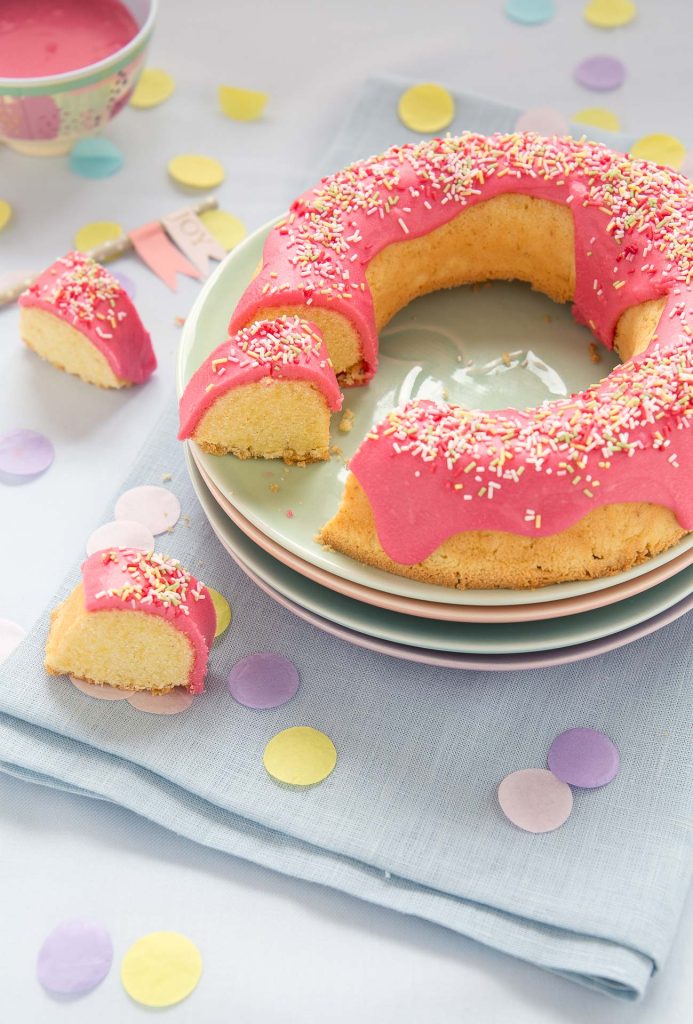 ricetta torta donuts