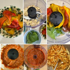 ricetta pesto di peperoni