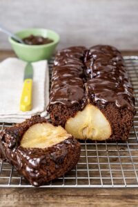 plumcake cioccolato e pere