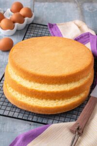 pan di spagna alto e soffice