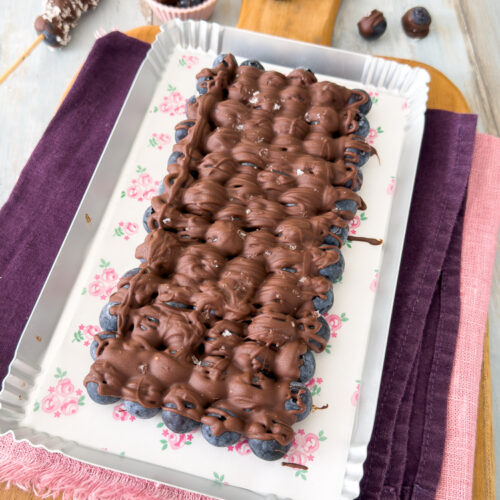 Mirtilli al cioccolato fondente