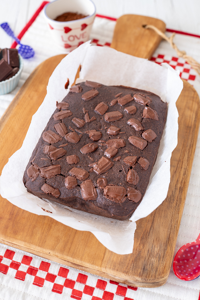 brownies fit avena e cioccolato ricetta veloce